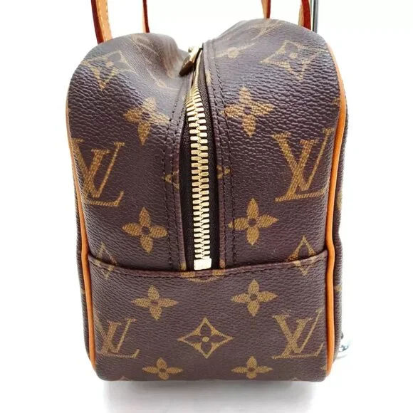 Louis Vuitton LV Hand Bag Cite MM Brown Monogram 633-022825 - Picture 3 of 16